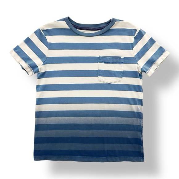 Boden | Blue Ombré Stripe Everyday Tee (8-9 yrs) 💙 - Picture 1 of 4